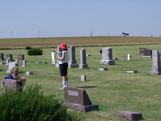 Nellie Steeples Abbott  Headstone Palco KS