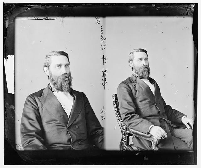Crounse, Hon. Lorenzo of Neb. Rep. Raised a battery of...