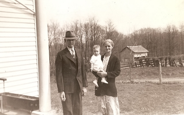Walter and Mary (Reisinger) Brown 1942 - Connersville, Indiana