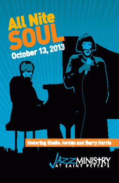 Barry Harris with Sheila Jordan.