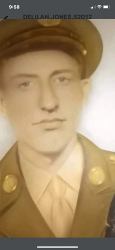 Our Dad during WW 11 Private First Class Tolbert l. Simpkins