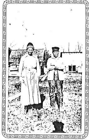 Amanda Melvina (Keck) Davis (1875-1958) & 2nd husband Joseph Marshall Davis (1863-1929)