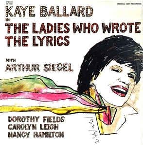 Dorothy Fields fan Kaye Ballard