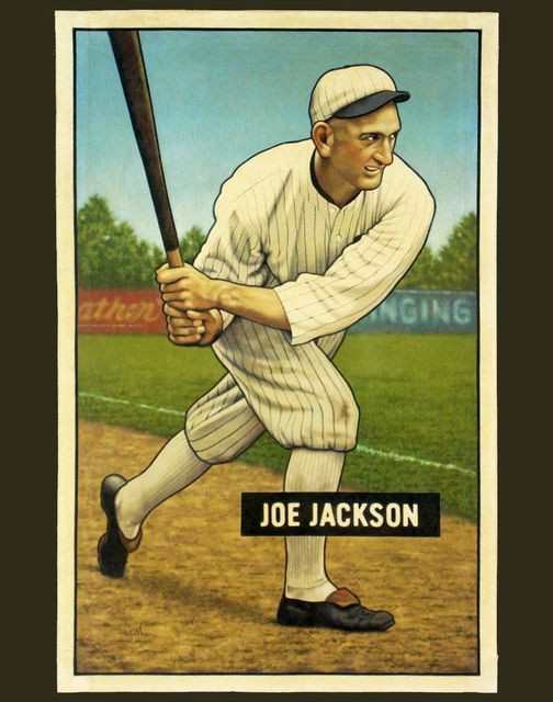 Joseph "SHOELESS JOE" Jackson by Arthur K Miller