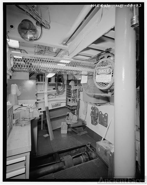 33. AFT ENGINE ROOM & MACHINE SHOP, LOOKING TOWARDS...
