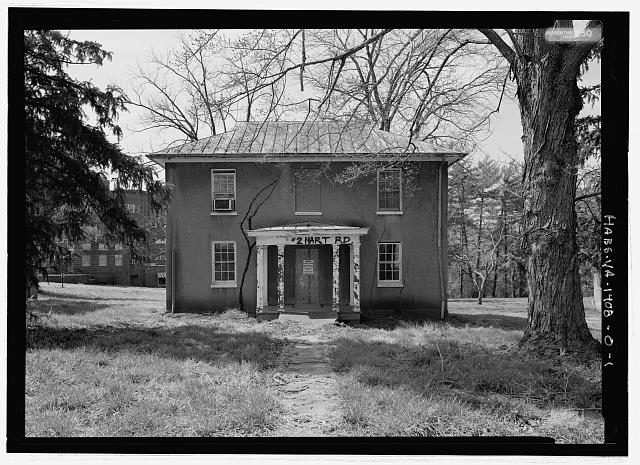 Elevation of northeast facade - Blue Ridge Sanatorium,...