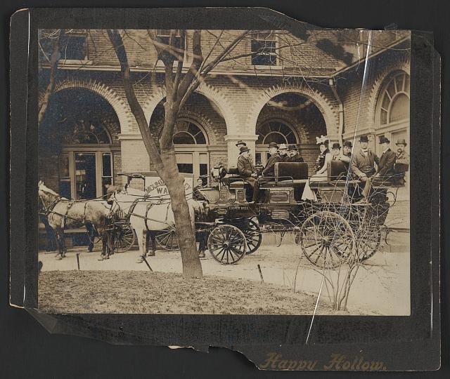 Hot Springs stage, Arlington Hotel, Hot Springs, Ark.