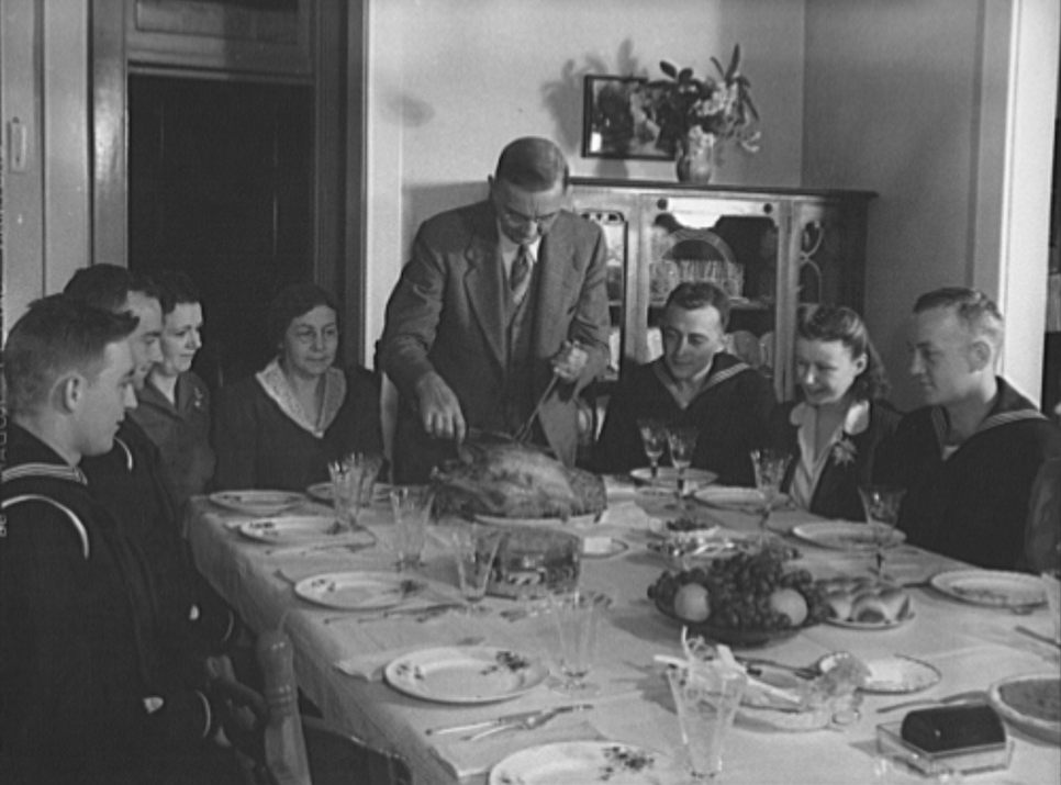Fincham Family Thanksgiving, 1942