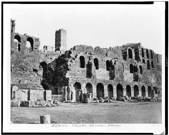 Exterior. Theatre Herodes Atticus