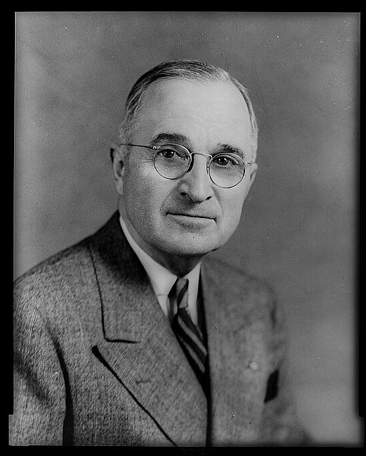 [Harry Truman, half-length portrait, facing front]