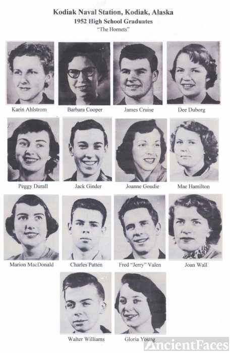 1952 KNS High School graduates