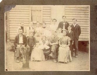 Ephriam Purvis Family, 1890