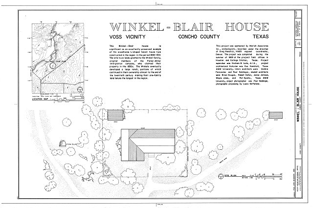 HABS TEX,48-CONC.V,4- (sheet 1 of 3) - Winkel-Blair...