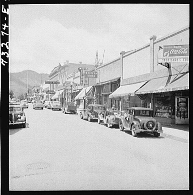 Yreka, California. On the main street. Yreka is the...