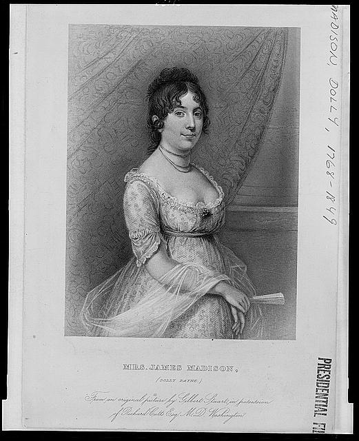 Mrs. James Madison, (Dolly Payne) / from an original...