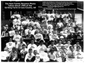 Hain Family Reunion ca. 1905