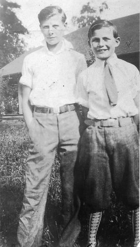 Two Teen Brothers, 1930