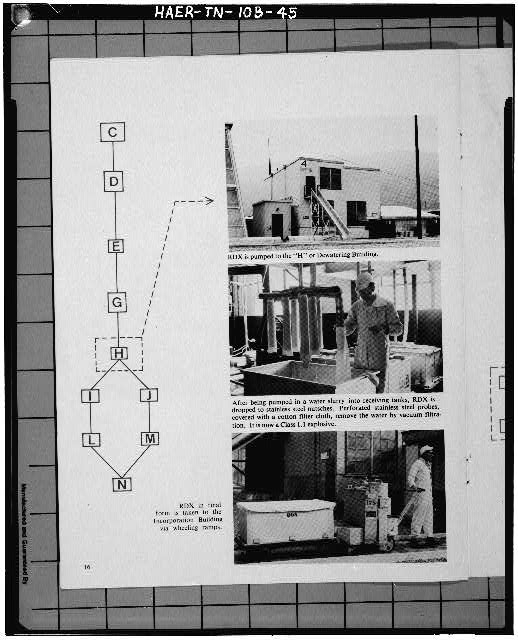45. Photograph of a published page. OPERATIONS IN 'H' OR...