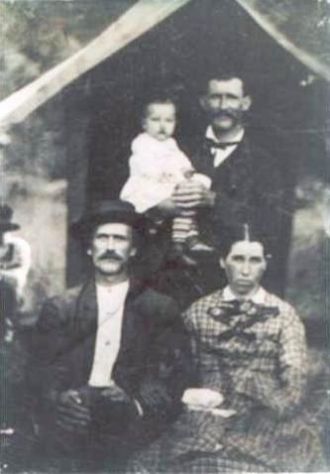 Ballard and Almeda Woodrum, son and grandson