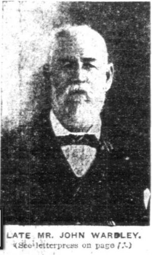 John Richard Wardley John Richard Wardley