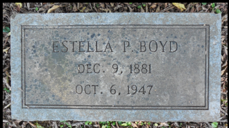 Estella Boyd Gravesite