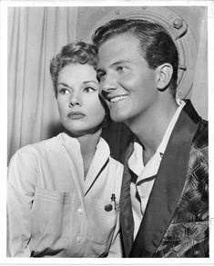 Gale with Pat Boone.
