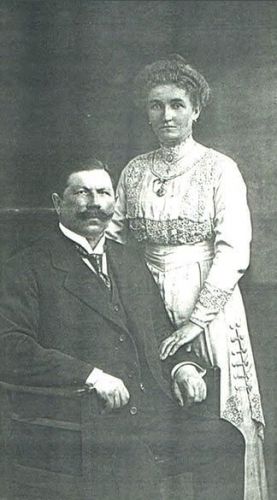 Rudolf and Anna Klatte Heidke, Germany 1900