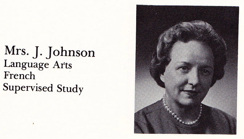Mrs J Johnson Evergreen High School