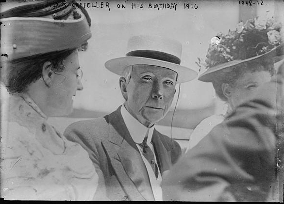 J.D. Rockefeller with J.D. Rockefeller with others on his birthdayothers on his birthday