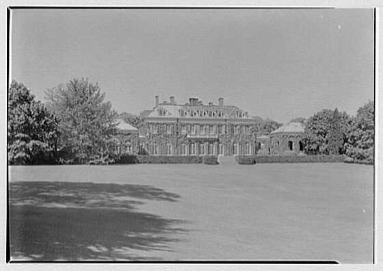 Childs Frick, residence in Roslyn, Long Island. House...