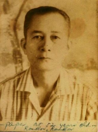 A photo of Francisco Malayo, Sr.
