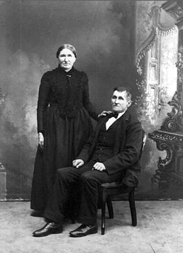 Margaretha (Kirscht) & Peter Barthel, 1890