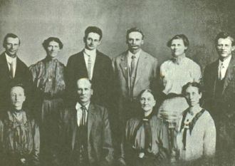 James Anderson and Hannah Matilda Cheney Family