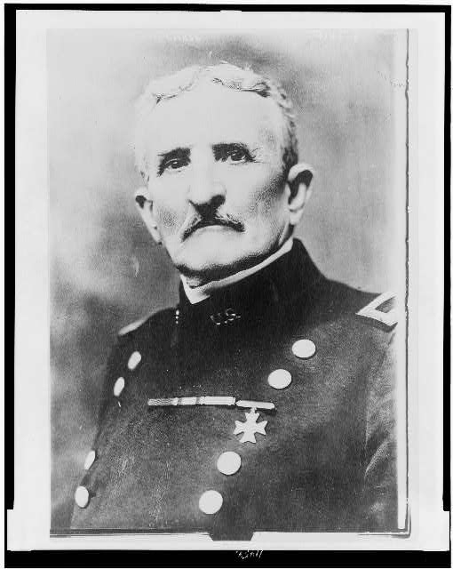 [Gen. George F. Chase, head-and-shoulders portrait, in...