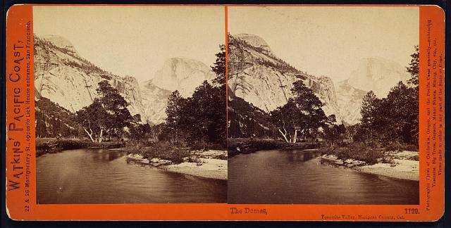 The Domes, Yosemite Valley, Mariposa County, Cal.