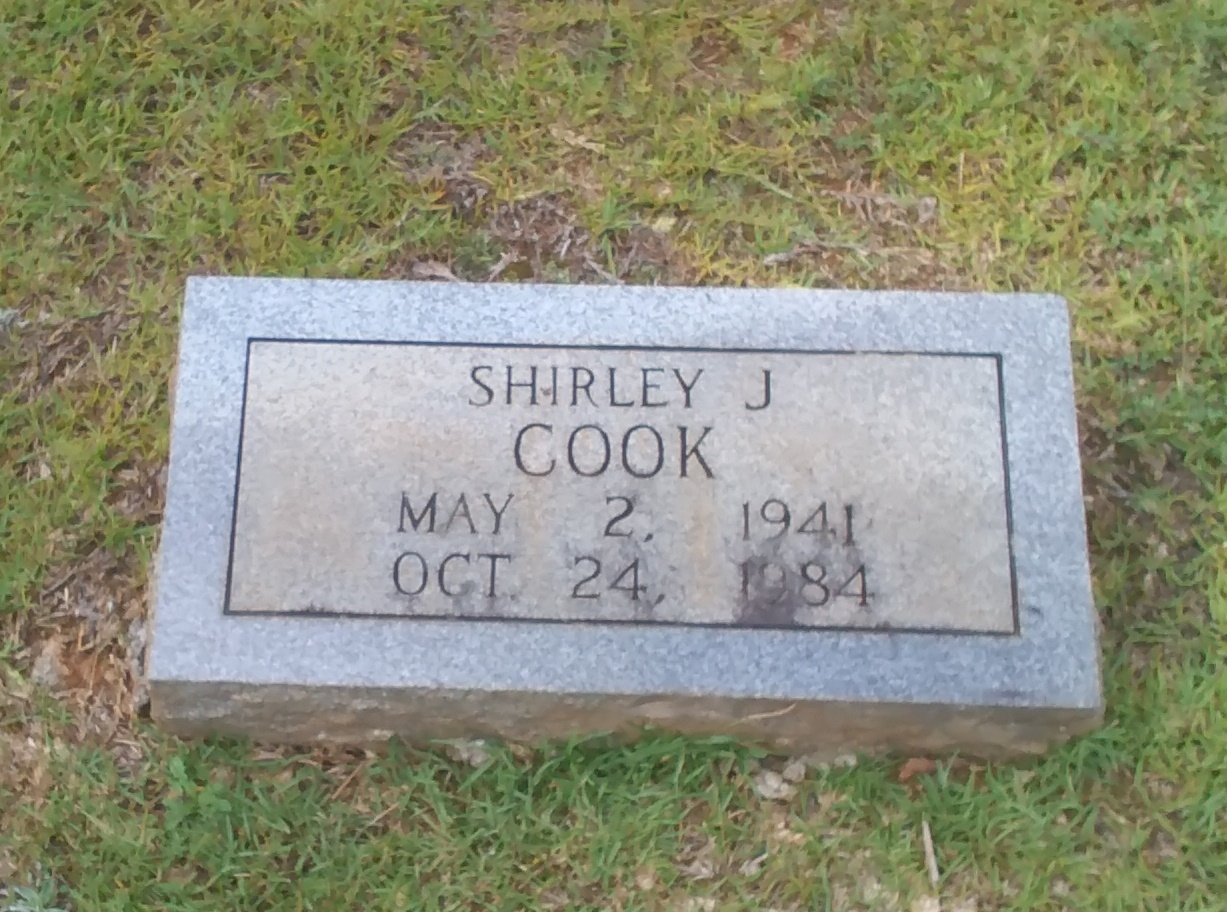 Shirley J. Cook gravesite