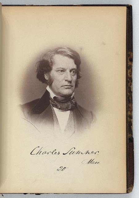 [Charles Sumner, Senator from Massachusetts, Thirty-fifth...
