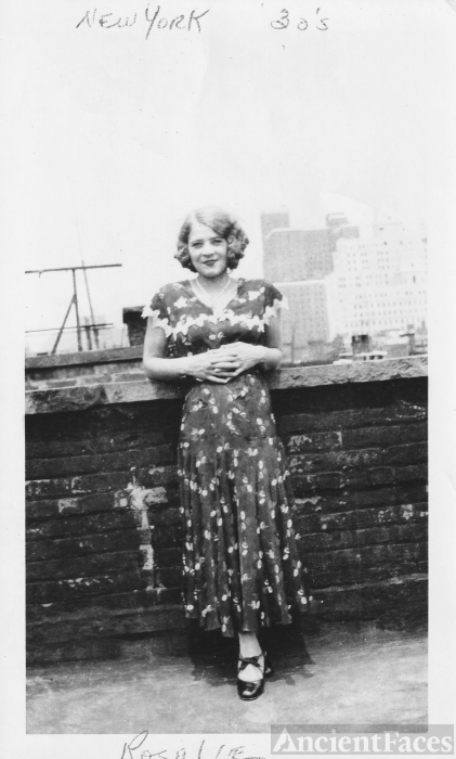 Rosalie Cotich Hughes, 1930s