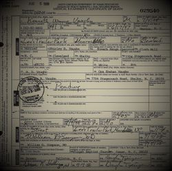 Kenneth Wayne Vaughn