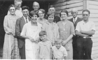 Fred Louis Houser family, PA
