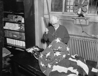 Georgiana Higgins, Betsy Ross of the Capitol