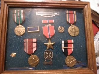 Frank Skelton Sr. medals