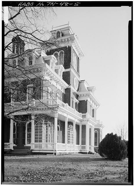 5. WEST FRONT FROM NORTHWEST - Glenmore, U.S. Route 11...