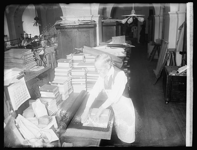 Congressional Library, [Washington, D.C.]: bookbinding