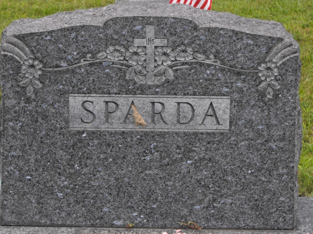 Sparda family gravesite (back)