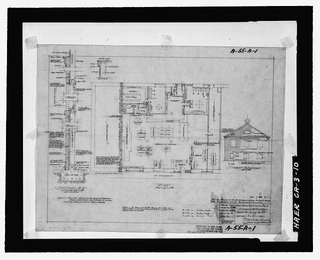 2. 1942 drawing illustrating alteration of building No....