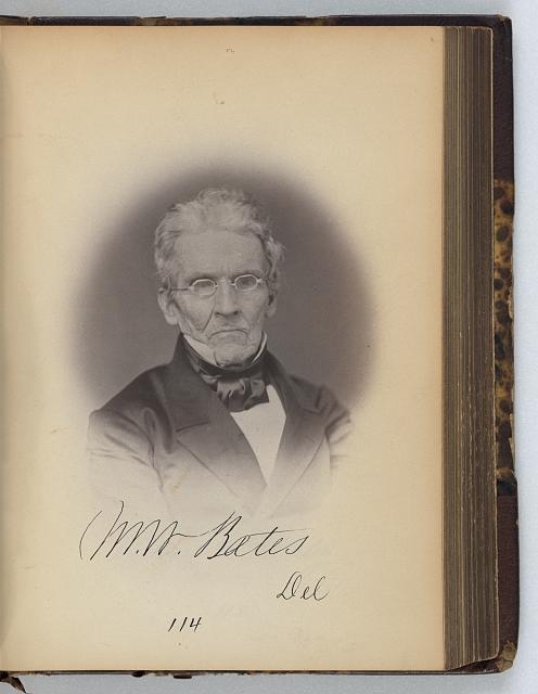 [Martin W. Bates, Senator from Delaware, Thirty-fifth...