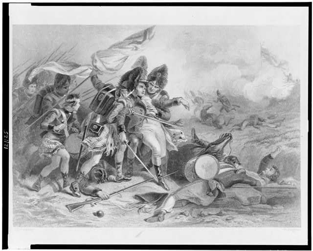 Death of Pakenham at the Battle of New Orleans / F.O.C....