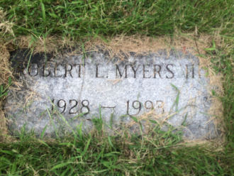 Robert Lee Myers III Gravesite