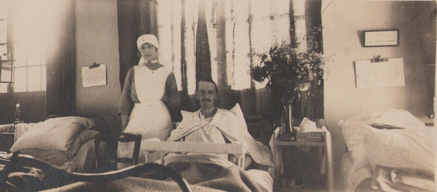 Charles Sweeny in Military Hospital in France